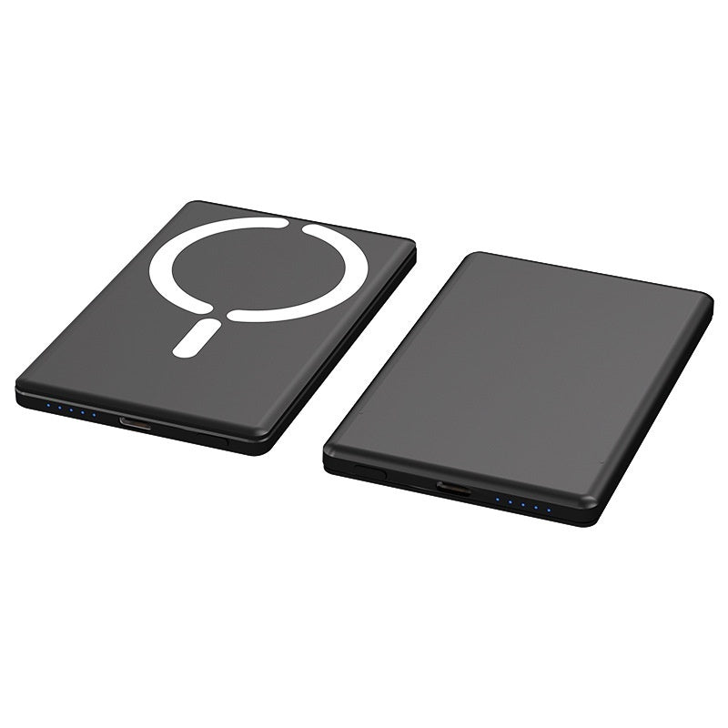 Ultra-thin Magnetic Power Bank Mini Portable Ultra-thin and ultra Fast Power 10000 Amh