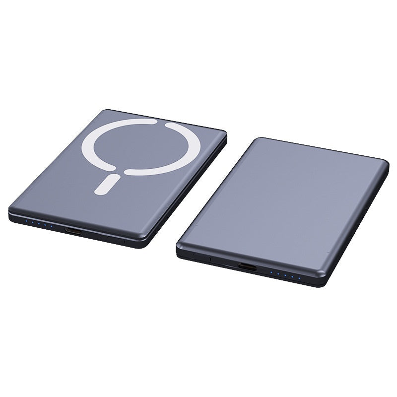 Ultra-thin Magnetic Power Bank Mini Portable Ultra-thin and ultra Fast Power 10000 Amh